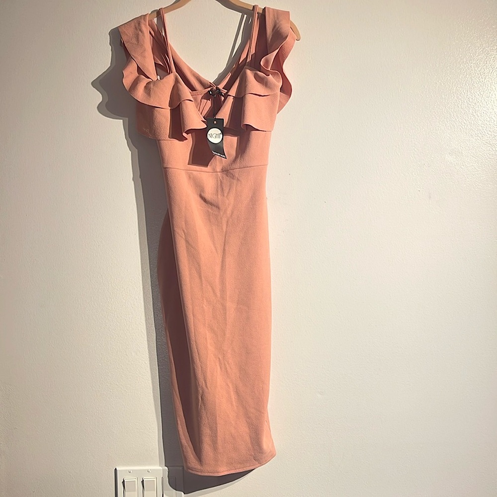 Pink cocktail dress